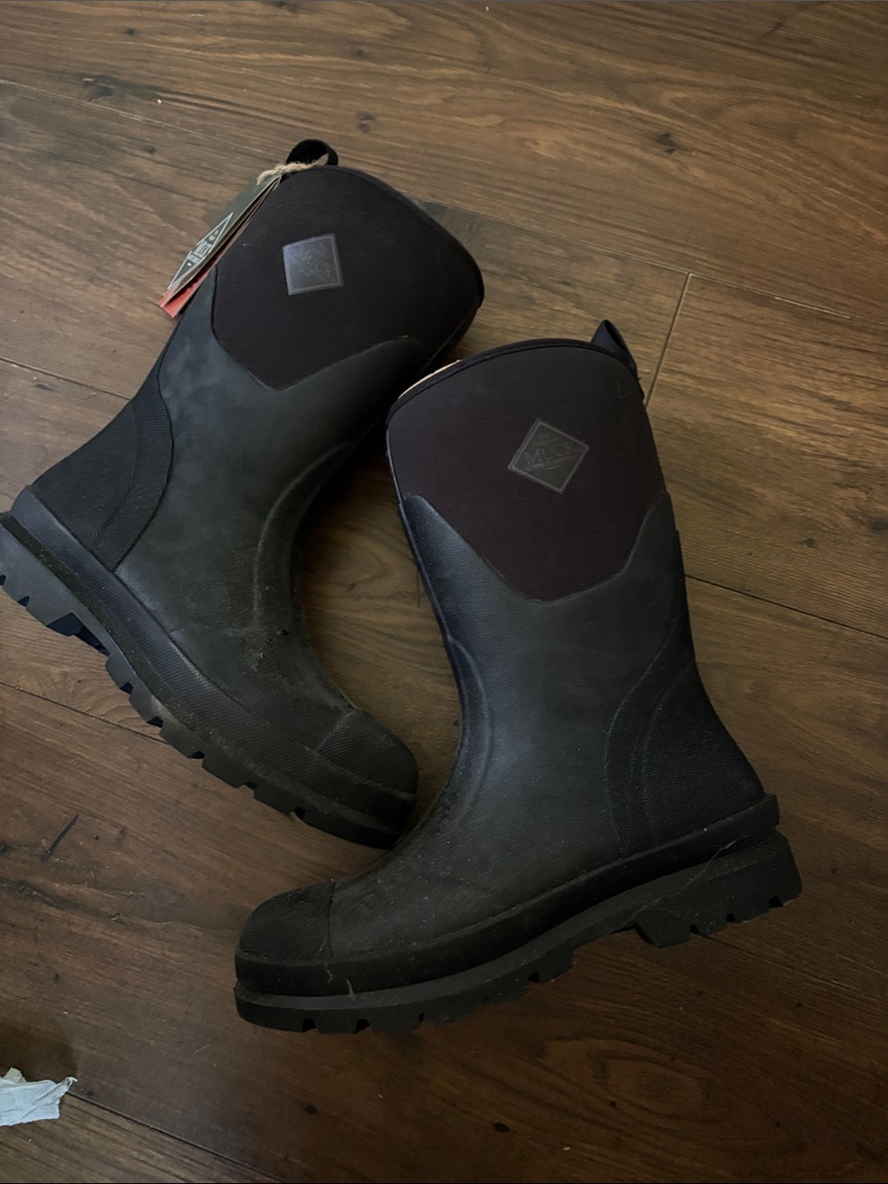 Women’s Black Winter & Rain Boots - Comfortable Waterproof Slip-On